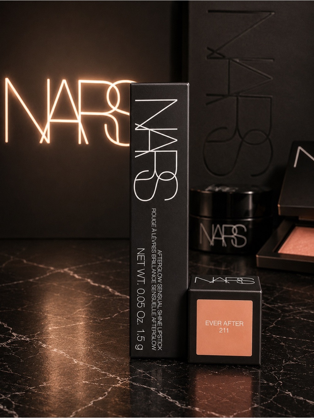 NARS Ever After 211 Lipstick — Soft Peach Shade